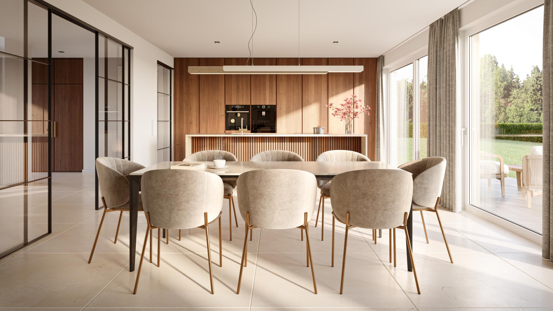 Innenraumvisualisierung für ein Reihenhaus in Wolfsburg