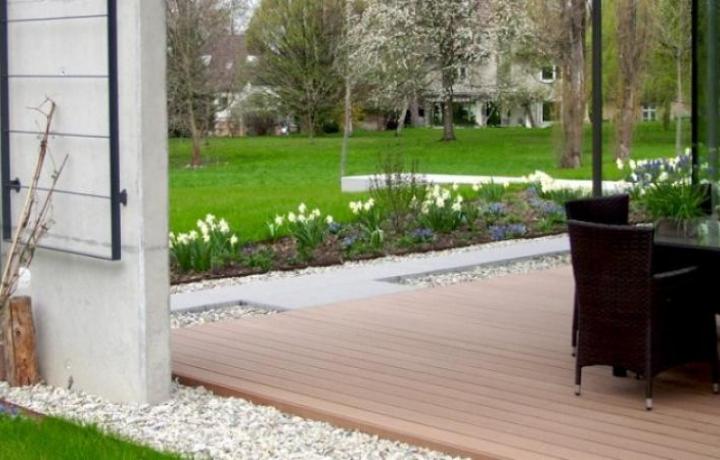 Hausgarten am Bungalow