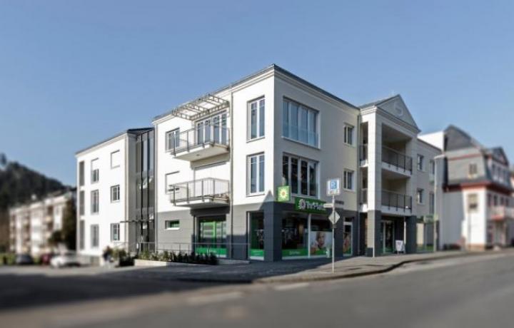 Neubau eines Wohn- und Geschäftshauses "Auen-Eck"