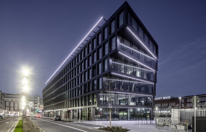 Totale Ansicht Mercator One Duisburg