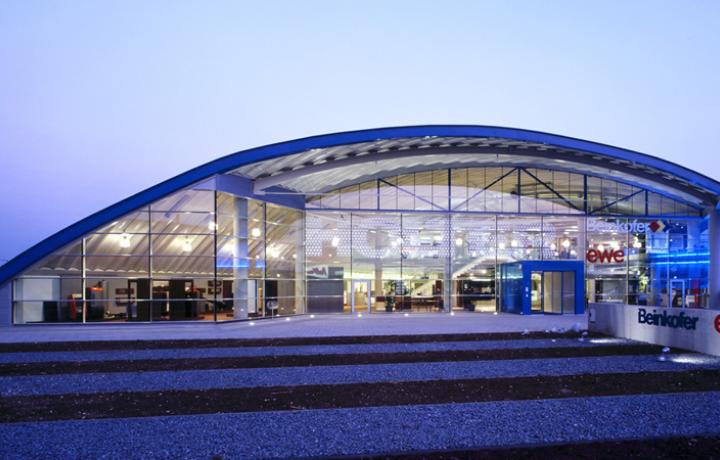 2-schaliger Ausstellungsraum (wärmegedämmt)