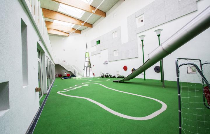 playfix® fugenloser Fallschutzboden in der KiTa St. Sebastian, Münster